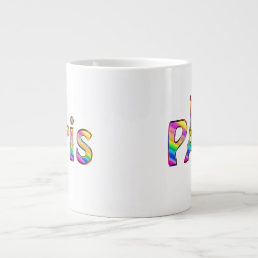 Vivid Paris Jumbo-Tasse (Vorderseite)