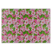 Vivid Pink Cherry Blossom Schneid Board Schneidebrett (Vorderseite)