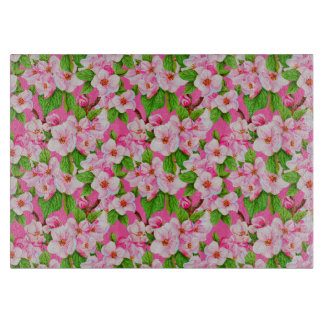 Vivid Pink Cherry Blossom Schneid Board Schneidebrett