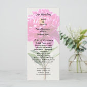 Vivid Pink Peony Programm (Stehend Vorderseite)