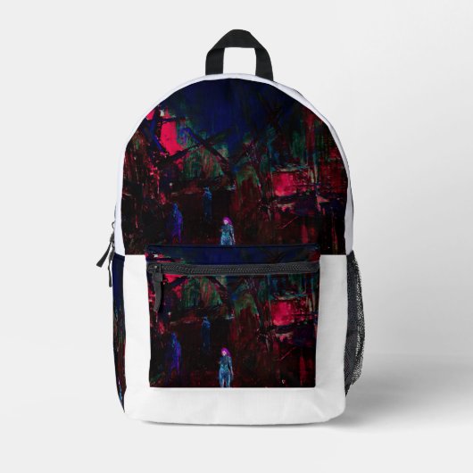 Vivid Presence - Artistic Carry Bedruckter Rucksack (Vorderseite)