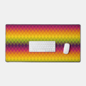 Vivid Prism Cascade Desk Mat Schreibtischunterlage (Tastatur & Maus)