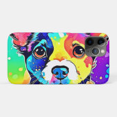 Vivid Puppy Vibes Art Design Case-Mate iPhone Hülle (Rückseite (Horizontal))