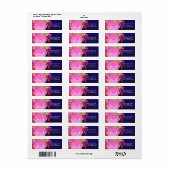 Vivid Purple Modern Spring Floral Bouquet Wedding (Vorne)