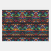 Vivid Pyramid & Tree of Life - Mystical Fusion Wra Geschenkpapier Set (Vorderseite)