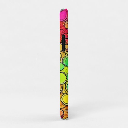 Vivid Rainbow Bubble Abstraction Case-Mate iPhone Hülle (Hinten/Rechts)