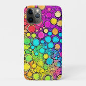 Vivid Rainbow Bubble Abstraction Case-Mate iPhone Hülle (Rückseite)