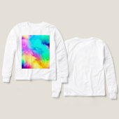 Vivid Rainbow Fluffy Fur Texture-75201 (Design Vorderseite & Rückseite)