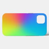 Vivid Rainbow Gradient Case-Mate iPhone Hülle (Rückseite (Horizontal))