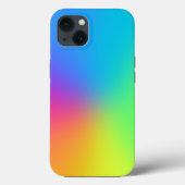 Vivid Rainbow Gradient Case-Mate iPhone Hülle (Rückseite)