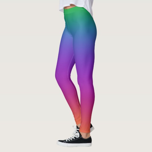 Vivid Rainbow Leggings (Links)