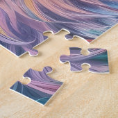 Vivid Rainbow Neon Psychedelic Nature & Wildlife Puzzle (Seite)