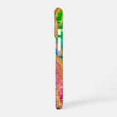 Vivid Rainbow Swirl Name hinzufügen iPhone 16 Hülle (Linke Seite)