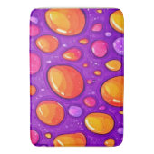 Vivid Raindrop Cartoon Art Badematte (Vorderseite Vertikal)