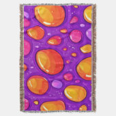 Vivid Raindrop Cartoon Art Decke (Vorderseite Vertikal)