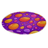 Vivid Raindrop Cartoon Art Schneidebrett (Ecke)