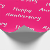 Vivid Raspberry Geschenkpapier (Ecke)