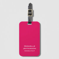 Vivid Raspberry Pinkish Red Modern Stylish Trendy