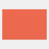 Vivid Red, Orange & Blue Kariert Geschenkpapier Set (Vorderseite 2)