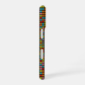 Vivid Retro Circle Pattern iPhone Case 16 Hülle (Rechte Seite)