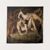 Vivid Retro - Dante und Virgil Wandteppich (Vorderseite)