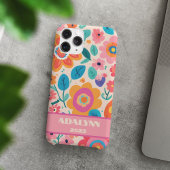 Vivid Retro Florals Valentines Geschenke für Teens Case-Mate iPhone Hülle