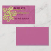 Vivid Retro Visitenkarte (Vorne/Hinten)