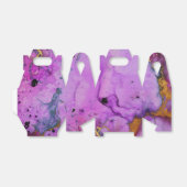 Vivid Schimmernd Schwarz und Lila Tintenflasche Geschenkschachtel (Ungefaltet)