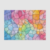 Vivid Spectrum Rainbow Decoupage Seidenpapier (Vorderseite)