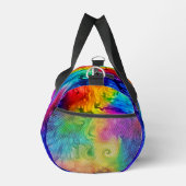 Vivid Spectrum Swirl Travel Carrier Duffle Bag (Rechts)