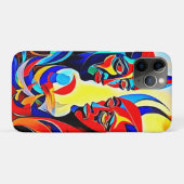 Vivid Spirit Pair Design Case-Mate iPhone Hülle (Rückseite (Horizontal))