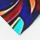 Vivid Spirit Pair Design Fleecedecke (Ecke)