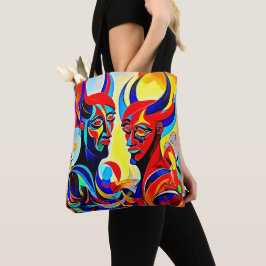 Vivid Spirit Pair Design Tasche