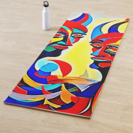 Vivid Spirit Pair Design Yogamatte
