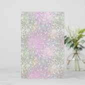 Vivid Spotty Pattern Briefpapier (Stehend Vorderseite)
