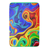 Vivid Style Muster Badematte (Vorderseite Vertikal)