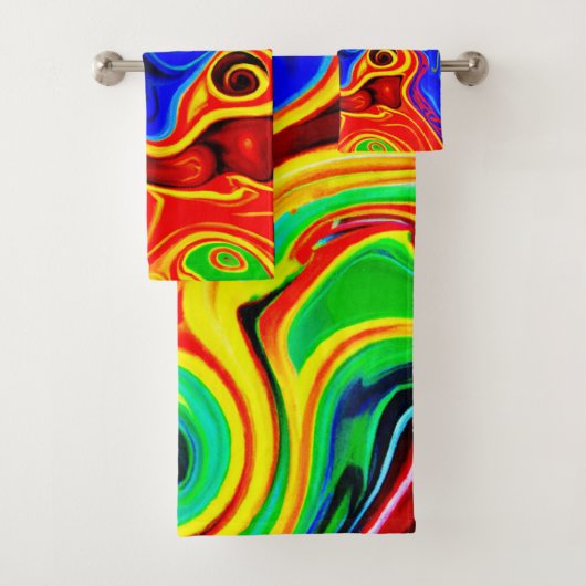 Vivid Style Muster Badhandtuch Set (Insitu)