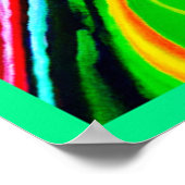 Vivid Style Muster Poster (Ecke)