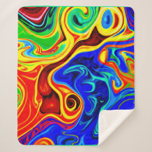 Vivid Style Muster Sherpadecke