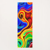 Vivid Style Muster Yogamatte (Rückseite)