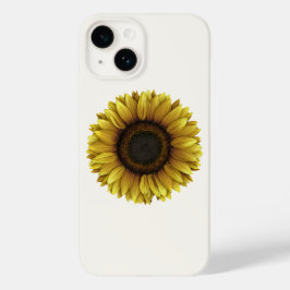 Vivid Sunflower Botanical Art Design Case-Mate iPhone 14 Hülle