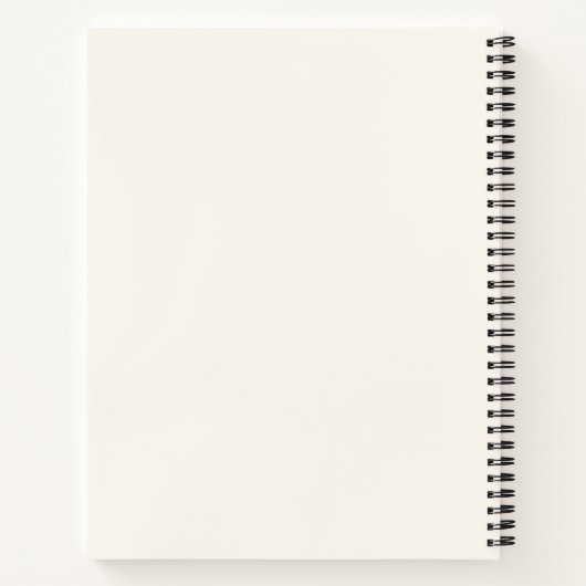 Vivid Sunflower Botanical Art Design Notizblock (Rückseite)