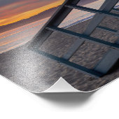 Vivid Sunset Color -  Marina Del Rey, CA Fotodruck (Ecke)