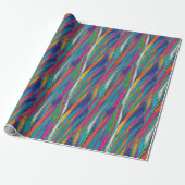 Vivid Swirl Wrapping Paper Geschenkpapier (Ungerollt)