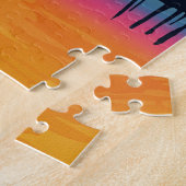 Vivid Tree Unter einem kosmischen Regenbogen Himme Puzzle (Seite)