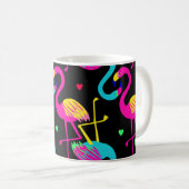 Vivid tropical, exotic hawaiian seamless pattern w kaffeetasse (VorderseiteRechts)