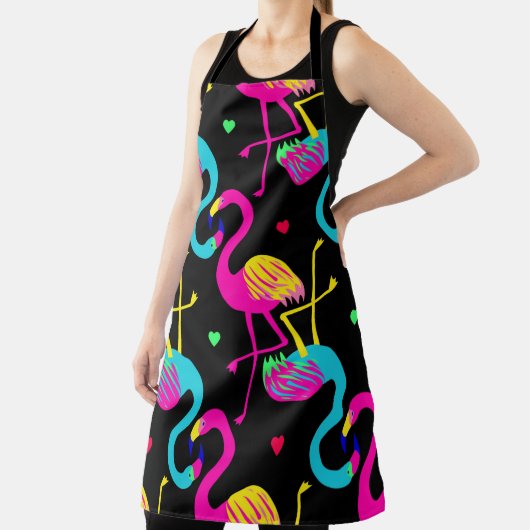 Vivid tropical, exotic hawaiian seamless pattern w schürze (InSitu)