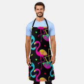 Vivid tropical, exotic hawaiian seamless pattern w schürze (Getragen)