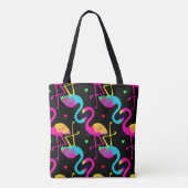 Vivid tropical, exotic hawaiian seamless pattern w tasche (Rückseite)
