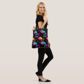 Vivid tropical, exotic hawaiian seamless pattern w tasche (Am Model)